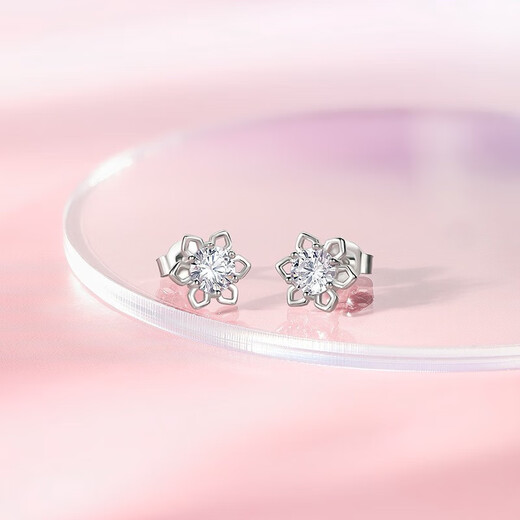 Saturday Fortune (ZLF) S925 silver earrings for women, niche versatile earrings, earrings for birthday gifts, a pair of earrings