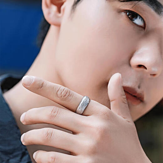 ARY transfer S999 sterling silver ring for men and women, single ring, fashionable man's personalized Pixiu open ring for men and women, domineering Pixiu ring