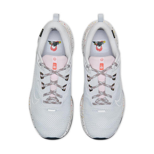 Nike (Nike) Offizieller Juniper Trail 2 Gore-Tex wasserdichte Männer-Langlaufschuhe HM9734 002 Platin-Gold/Weiß/Mysteriöses Feuerwerk/Schaumpulver 42