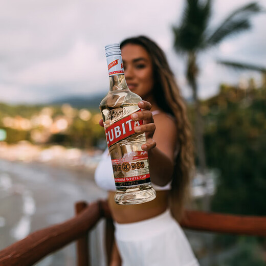古贝塔朗姆酒 CUBITA RUM 原装进口基酒洋酒白朗姆黑朗姆151朗姆700ML 白朗姆 750mL