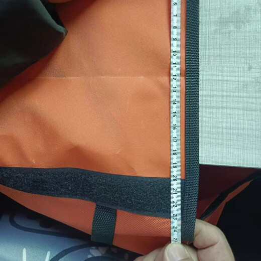 Laiji Oxford cloth herringbone ladder pocket telescopic ladder special tool bag storage bag ladder accessories woodworking storage bag yellow Oxford cloth herringbone ladder rung tool bag