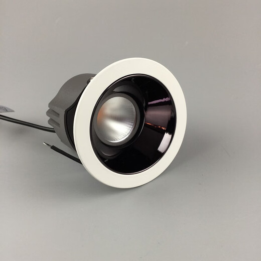 CLCEYled ceiling spotlight embedded deep anti-glare high-respect 2700K hotel club restaurant restaurant 15-degree spotlight 7W2700K high-respect Ra9755 hole