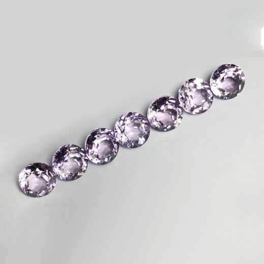 Weici natural tanzanite earrings for women, amethyst gemstones plated with 18K gold, high-end niche s925 sterling silver earrings (silver) amethyst 5mm earrings - round