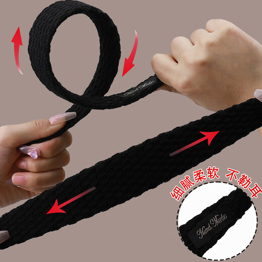 Middle-aged and elderly hairbands to cover white hair and wide-brimmed women's 2025 new pressure hairbands women's headbands broken hairpins for washing face and smoothing hair 1# black versatile