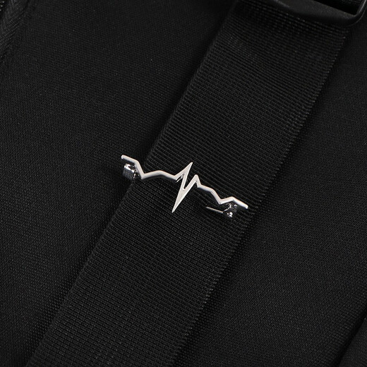 EKUSTYEE Bioelement DNA Brooch Metal Badge Student Bag Clothes Pin Medical Student Gift Accessory EKG Brooch 1