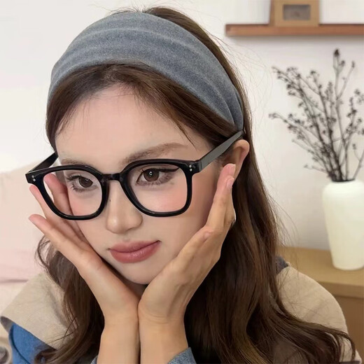 Chimera (CHIMERA) 2-piece high-ceiling small headbands showing face, wide-brimmed Internet celebrity face wash and hair tie headband to cover white hair and press hair girl's birthday gift