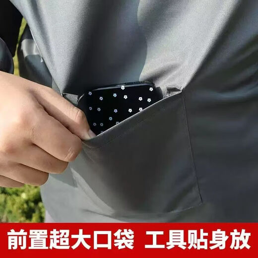 Bee Home Anti-Bee Clothing Bee Protective Clothing Anti-Sting Clothes Durable and Dirty-Resistant Anti-Bee Hat Fishing Sun Protection Anti-mosquito Clothing Gray (half body with hood)