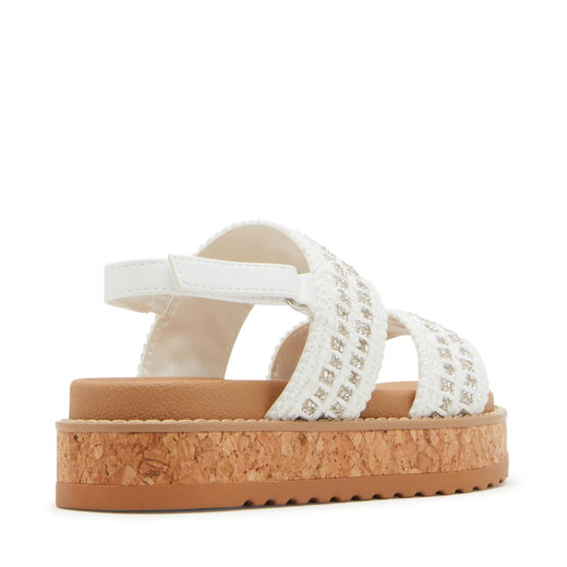 Steve Madden Girls Stroller, White White 2 Kids