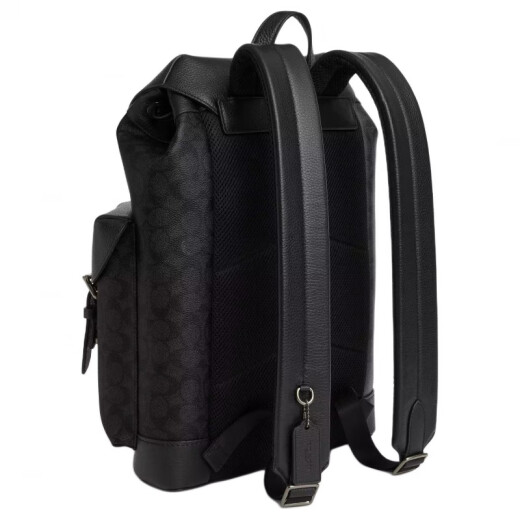 CoaCH (COACH) 618 CoaCH Wyatt 32 Brand logo clasp fastening Coated canvas Backpack 520 exclusive gift Basic package (bag + dust bag)
