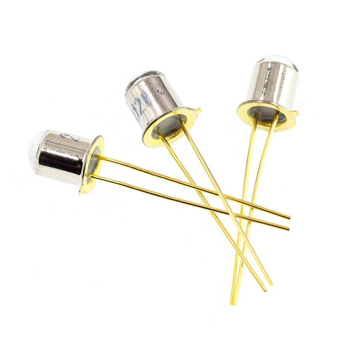 Dengshitang 2CU2B silicon photodiode silicon photoreceiver tube light control circuit transistor 880nm metal package photodiode 2CU2B silicon photodiode (1 piece)