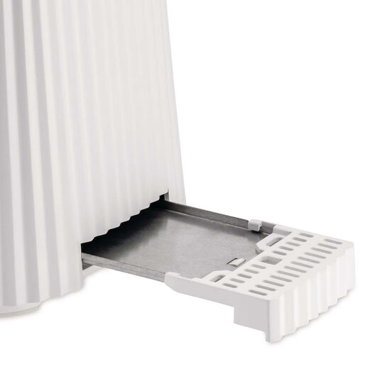 ALESSI Toaster Home Breakfast Machine Sandwich Toaster Bagel Toaster Plisse Pleated Series White