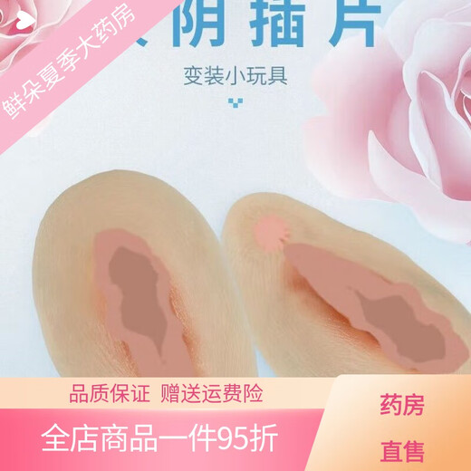 Male-to-female CD cross-dressing small toy panty insert thin hidden lower body fake vagina fake vagina