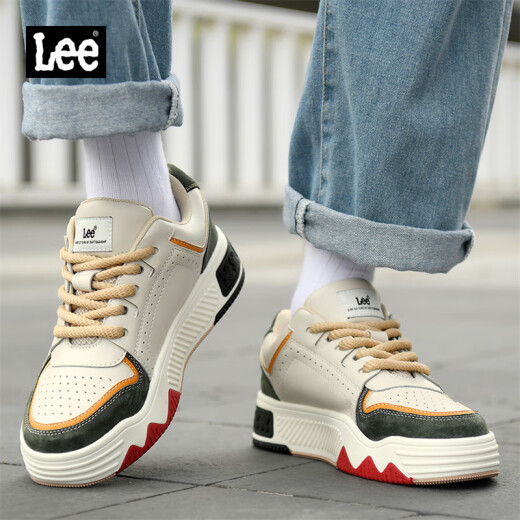 LEE SAPA Men's Summer Nuevos zapatos informales de los zapatos de pan de suela gruesa para hombres Hombres elevados zapatos deportivos zapatos transpirables oliva para hombres l241mb713 40 [grande/por favor tome un tamaño pequeño]