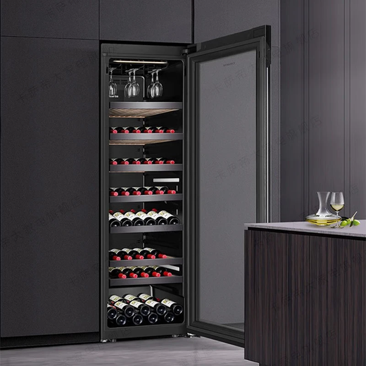 Casarte's new product zero-distance free built-in 380/198/450 liter free built-in home office wine cabinet constant temperature and humidity moisturizing cabinet freezer Casarte black | free built-in | global moisturizing | precise temperature and humidity control | 450L
