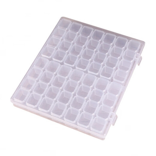 Aoyanlai chip component box small screw capacitor resistor sorting storage box smt mini flip parts sample box large grid 16 in 1 independent small box - with label