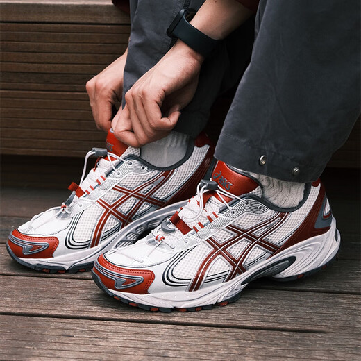 亚瑟士（asics）kahana tr v4银色夏季新款透气运动鞋复古男鞋跑鞋 1203A497-200[银白色] 36