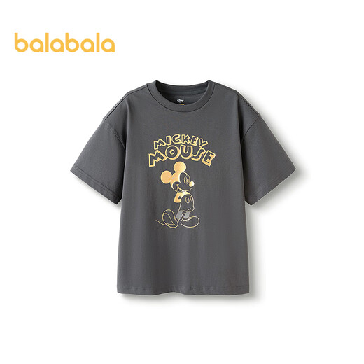 Balabala children's clothing children's short-sleeved T-shirt 2025 boys and girls summer parent-child tops 208225117225
