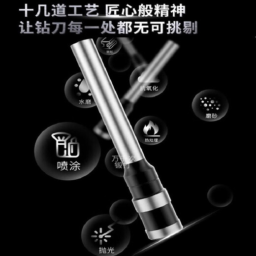 
Kemeika suitable for Deli binding machine drill knife GB certificate drill bit hollow knife 3881 (new imported steel