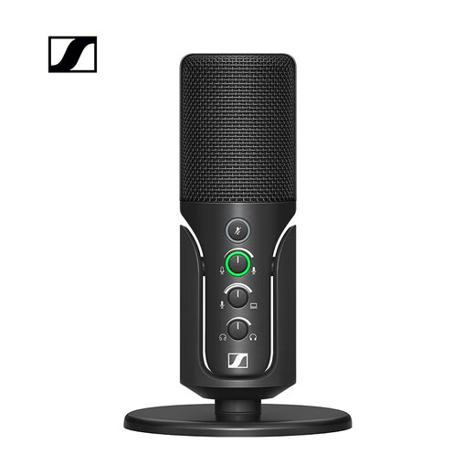 Sennheiser PROFILE live broadcast desktop microphone desktop computer game recording condenser wired microphone professional anchor karaoke radio equipment Profile desktop stand model - supports USB and Type-C