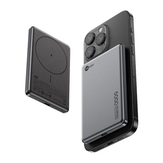 LaiKu magnetic wireless power bank 5000 mAh PD20W fast charging is suitable for all Apple 17 series Huawei and Xiaomi Android phones PB5LD 3C certified and can be used on airplanes