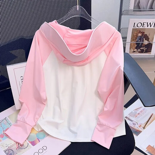 Disney 2025 New Style Children's Skin Clothing Lightweight and Breathable Little Girl Ice Silk Summer Clothes Girls Sun Protection Clothes Jacket White 160