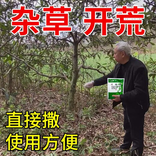 One-seven-cylindrone herbicide rotten eradication weed killing large trees bamboo shrubs miscellaneous bamboo dead roots special pesticide 500g