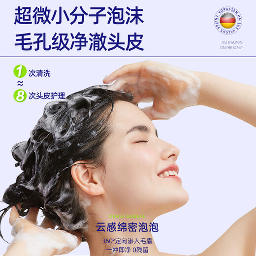Warrenson Medical Anti-itching, Anti-Dandruff, Folliculitis Shampoo, Scalp Seborrheic Dermatitis Special Fungus Control Drug Administration Certification