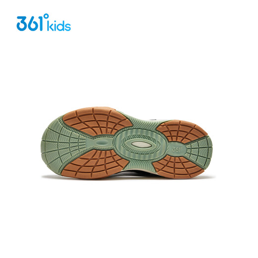 361 Shopping mall same style children's sandals 25 summer men's and large children's wear-resistant toe-protecting beach shoes black 36