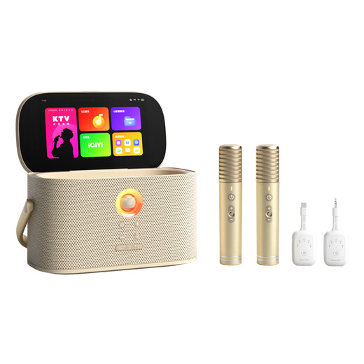 Meiniao smart portable KTV Aichang Meiniao exclusive version smart karaoke speaker Home KTV audio set outdoor singing live broadcast recording touch screen karaoke machine Bluetooth speaker live broadcast recommendation luxury flagship version