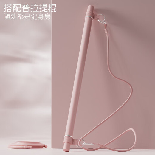 Hengweian Back Training Tension Rope Multifunctional Tension Belt Fitness Resistance Stretch Belt Tension Yoga Pilates Shoulder Opening and Back Beauty Equipment 125 lbs - Tension Rope + Push-Pull Rod 13-piece Set