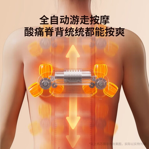 Oaks Massage Chair Full Body Home Small 2025 Top Ten Brands Compact Folding Smart Sofa Chair Leisure Rocking Recliner Double Ninth Festival Gift for Elderly Parents and Elders Practical Gray Upgraded Model Heightened and Lengthened + Back Wandering Massage + Detachable Cloak