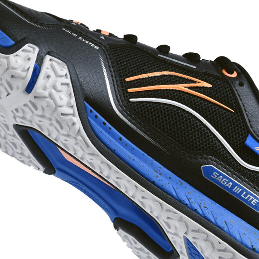 Li Ning (LI-NING) Badminton Shoes Competition Shoes Ground-Flying 3LITE Wear-Resistant Shock Absorption Comfortable Standard Last Training 25 New Ground-Flying-LITE-Black 44