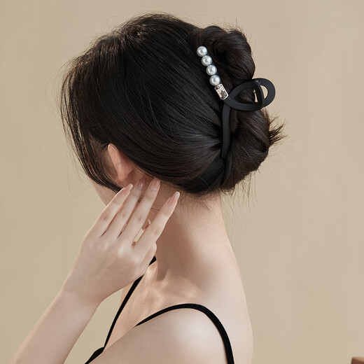 Chimera (CHIMERA) French bead frosted hair clip for women on the back of the head, shark clip, hair accessories, hair clip, birthday gift for girls