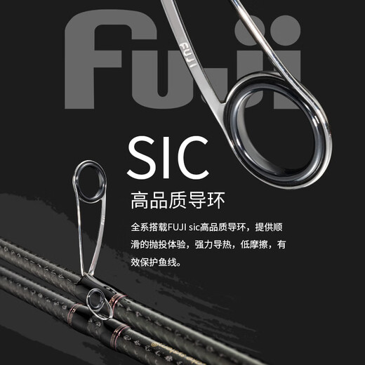 CRONY24款科尼大师典藏五代路亚竿枪直柄鲈鱼鳜鱼翘嘴虫竿泛用远投竿 2.03米 MCC5-682MH枪柄超快调 无规格