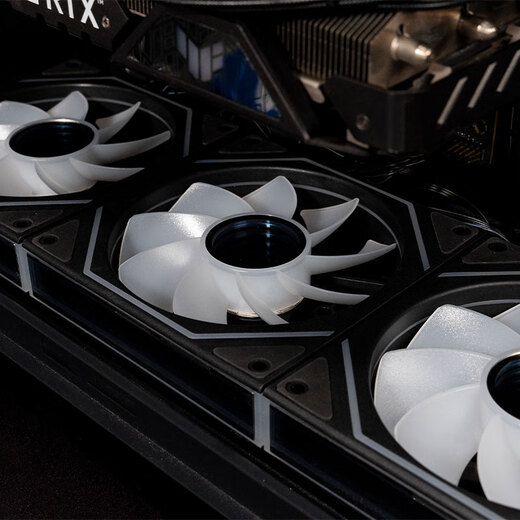 Jungle Leopard Prism 4ème génération pro amélioré Prism 4ème génération MAX refroidi à l'eau 12CM ventilateur de châssis avant et arrière ARGB synchronisation de la lumière divine PWM hub de contrôleur de température Prisme 4ème génération lame inversée ultra noire