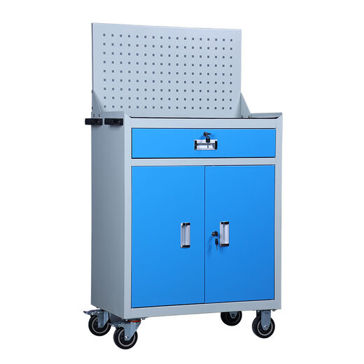 Gabinete de herramientas XMSJ Taller de servicio pesado Hardware engrosado de reparación de automóviles Almacenamiento de almacenamiento de hierro Multifuncional Cajón CNC Cajón 9901 Gray + Caster