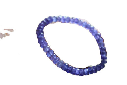 Feiyu A818 tanzanite bracelet, no color cast, beautiful gift, natural faceted shiny blue gemstone, sparkling and dazzling