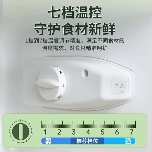 Royalstar refrigerator small household first-class power-saving rental dormitory fresh freezing mini dormitory refrigerator silent low-noise refrigeration energy-saving rental dormitory two doors three doors air-cooled frost-free first-class power saving | 48 liters white direct cooling height 68cm