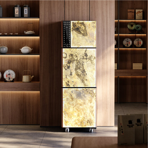 Yimingju B5 smart hidden tea cabinet dehumidification, roasting and fragrant raw white tea, sun-cooked black tea, black tea, green tea, yellow tea, oolong tea, partitioned storage, multi-functional commercial household tea cabinet, slate model