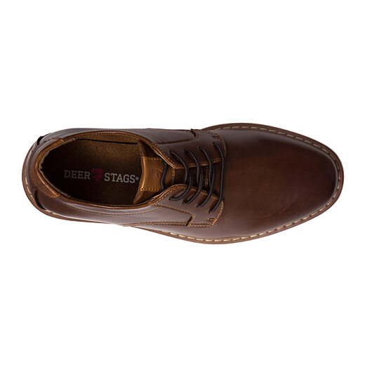 Deer Stags Boys Marco JR Oxford Shoes, Brown, 1.5 Little Kid, Brown Brown 1.5 Little Kid