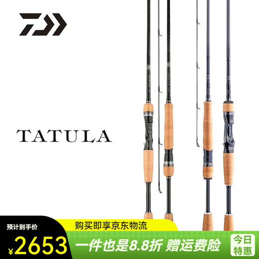 DAIWA TATULA CS V/Q 21 nouvelle canne à leurre araignée canne à pêche en carbone leurre basse 682m 22 nouveau XB-ST CS.Q(