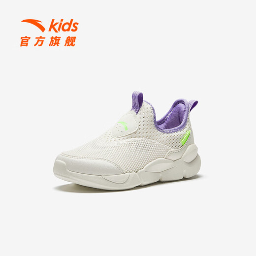 
Anta children's sneakers for men and women's children's shoes 2025 summer new product mesh breathable large mesh sweat-relieving running shoes [women's style] white/fluorescent green 9906-3 29
