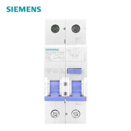 Siemens leakage protection circuit breaker 5SU 5SU9356-1CN32 (AC 30MA 1P+N 6KA C32) 5SU93561CN32 air switch