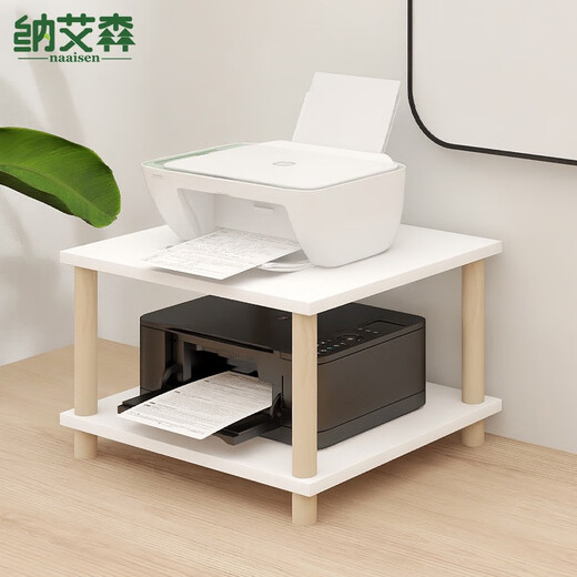 Drucker Speicher Rack Workstation Desk Kopierer mehrschichtiger Halterungstischtisch-Scanner-Kissen-Basis-Platzierungsregal Doppelschichtschichtabstand 1049*34*17,2 cm
