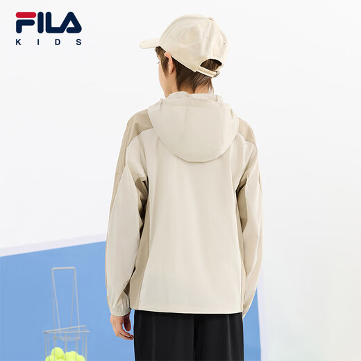 FILA children's sun protection clothing 2025 summer new style cool and light jacket for middle and large children GY 160
