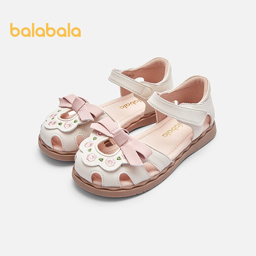Balabala children's shoes children's sandals girls' shoes 2025 summer princess shoes literary national style flat shoes 208225141012