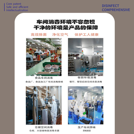 Fenrui 120g ozone generator ozone sterilizer food factory workshop school disinfection sterilization farm ammonia removal 80g super power type (304 material)