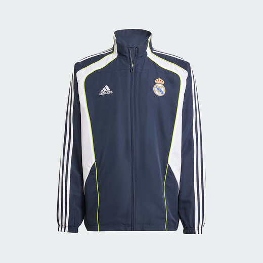 Adidas Real Madrid 25 летние новые мужские ветряные ветропроницаемая свободная дышащая футбольная куртка JF2575 M