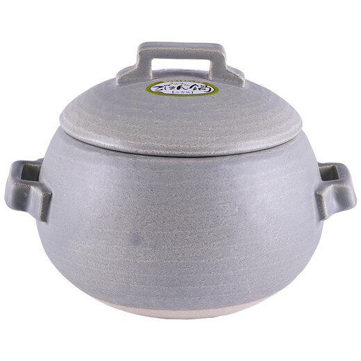 陶瓷王日本原装蓝色土锅砂锅电煮饭煲炖菜锅电磁炉可兼用 14126-91070  明火8号 0ml