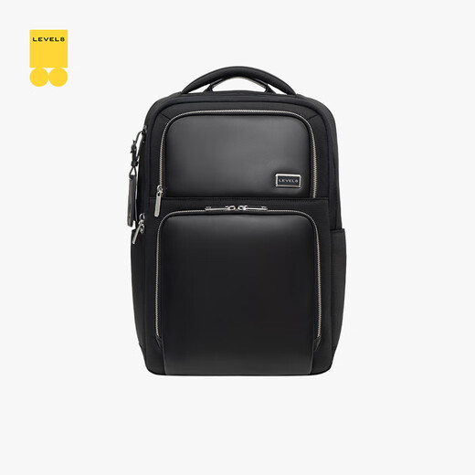 Horizon Nr. 8 Business und Casual Rucksack, Explorer -Serie Großkapazität Herren -Computertasche, Black 15,6 Zoll